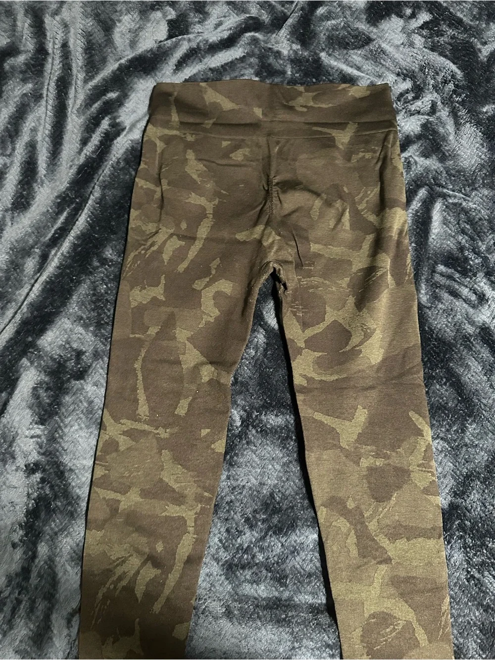 Gymshark Olive Green Camo High-Waist Leggings